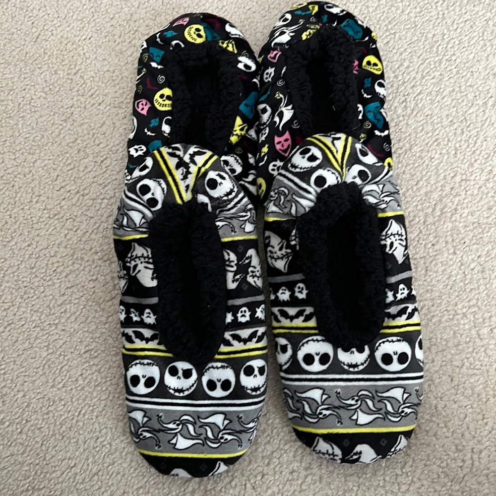 NWT - Nightmare before Christmas Women’s slipper socks